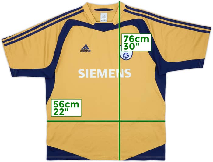 2004-06 Grasshoppers Camiseta Visitante - 8/10 - (L)