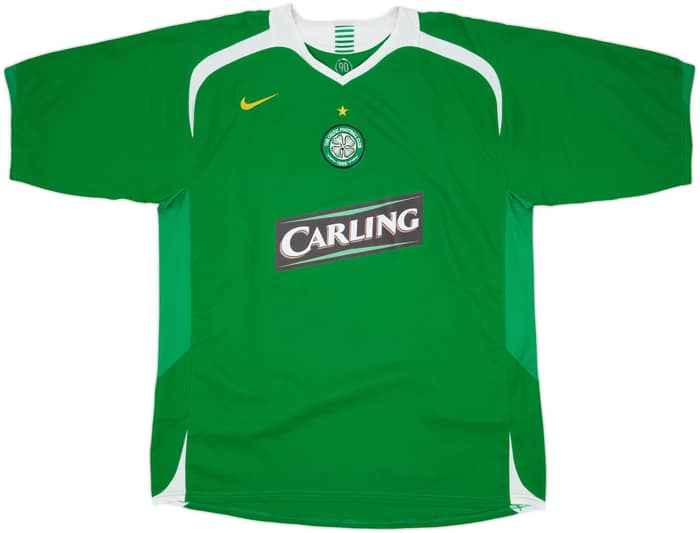 2005-06 Celtic Away Shirt Nakamura #25 - 6/10 - (XL)