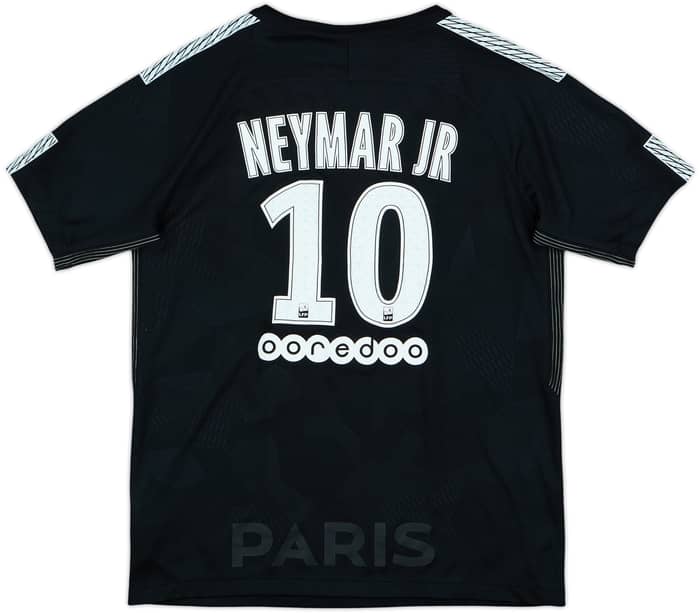 2017-18 Paris Saint-Germain Third Shirt Neymar Jr #10 - 8/10 - (XL.Boys)
