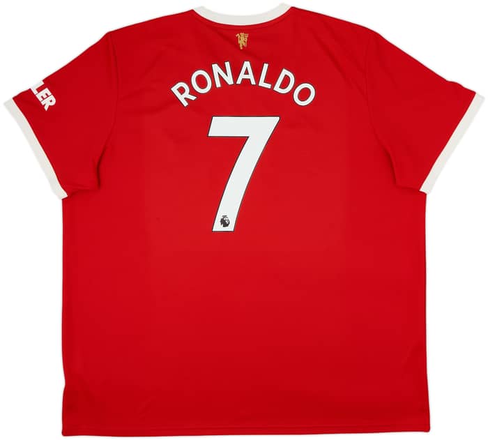 2021-22 Manchester United Home Shirt Ronaldo #7 - 9/10 - (3XL)