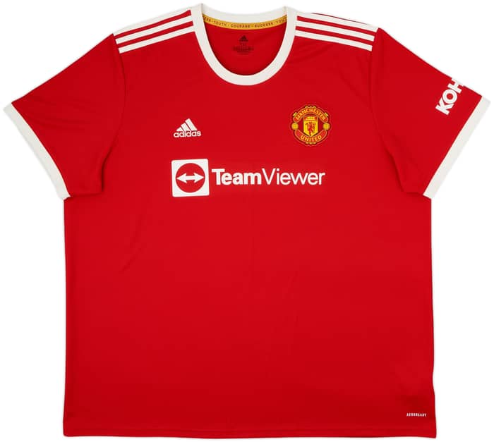 2021-22 Manchester United Home Shirt Ronaldo #7 - 9/10 - (3XL)