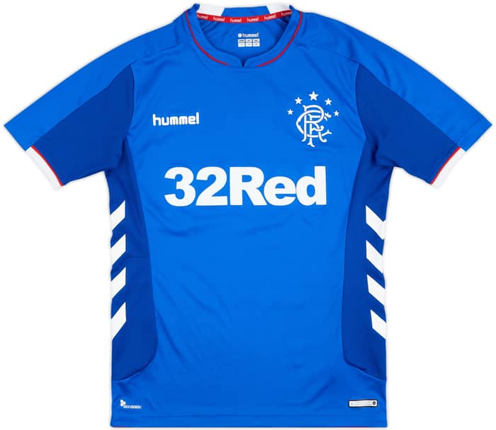 2018-19 Rangers Home Shirt - 8/10 - (S)