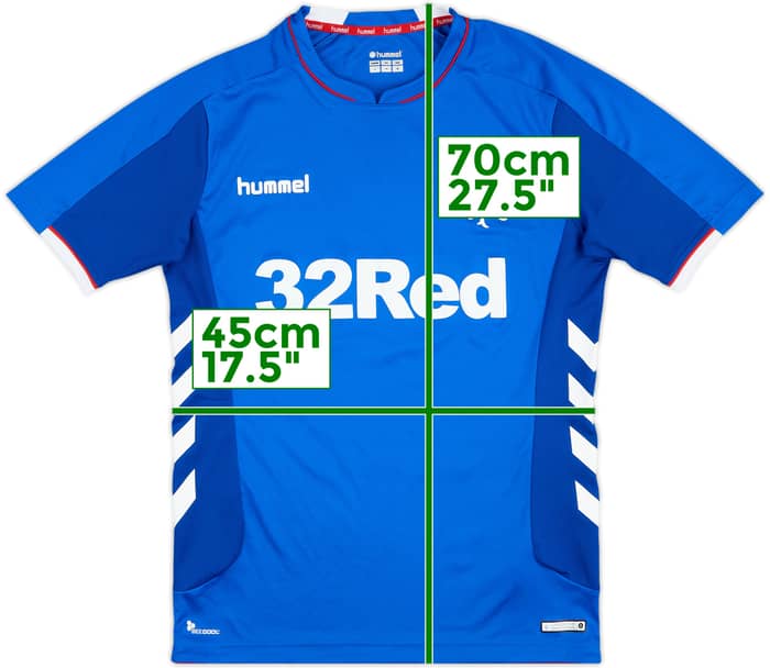 2018-19 Rangers Home Shirt - 8/10 - (S)