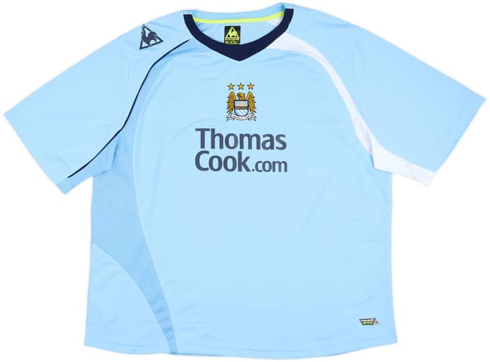 2008-09 Manchester City Home Shirt Elano #11 - 9/10 - (XXL)