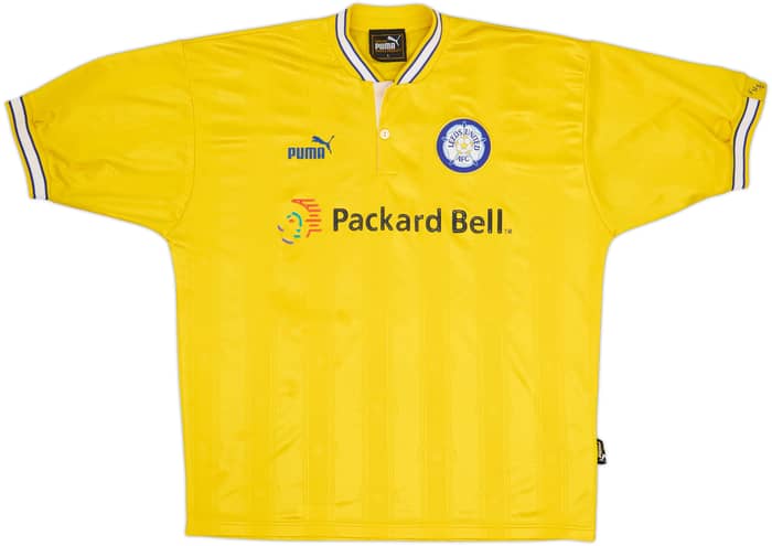 1996-99 Leeds United Away Shirt Radebe #5 - 8/10 - (L)
