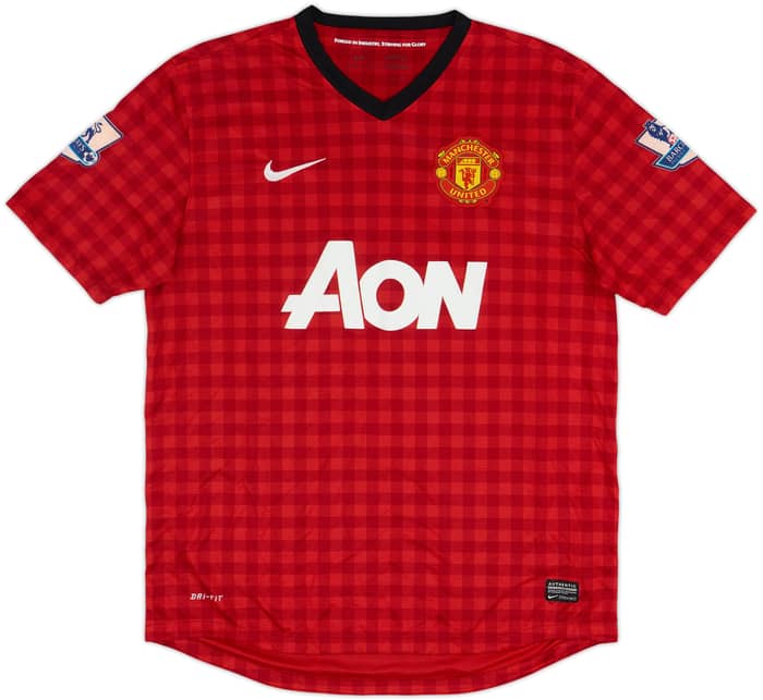 2012-13 Manchester United Home Shirt V.Persie #20 - 6/10 - (L)