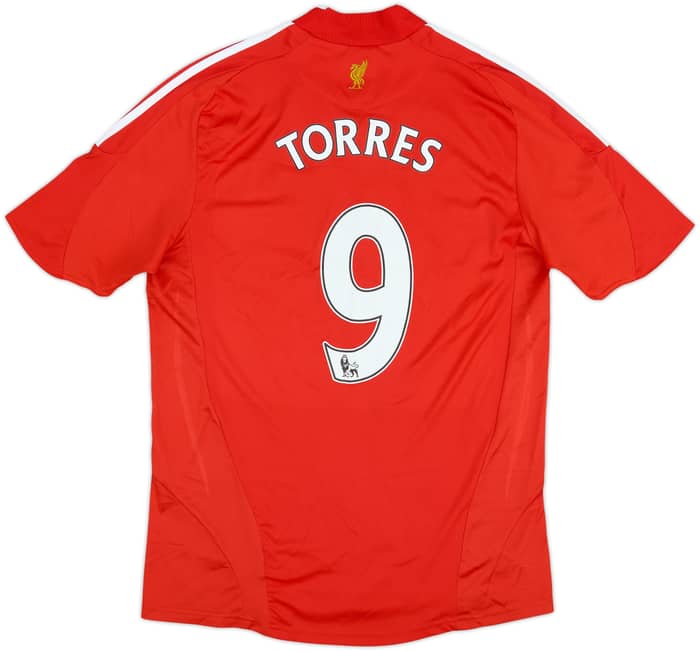 2008-10 Liverpool Home Shirt Torres #9 - 6/10 - (M)