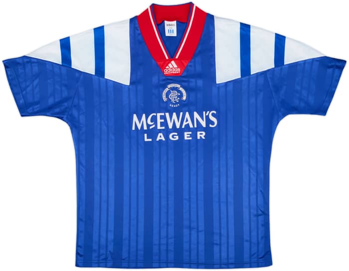 1992-94 Rangers Home Shirt - 8/10 - (M/L)