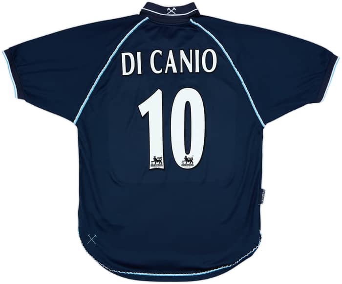 1999-01 West Ham Third Shirt Di Canio #10 - 8/10 - (L)