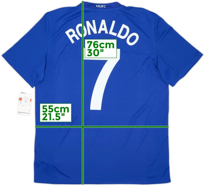 2008-09 Manchester United Third Shirt Ronaldo #7 (L)