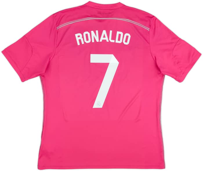 2014-15 Real Madrid Away Shirt Ronaldo #7 - 6/10 - (XL)