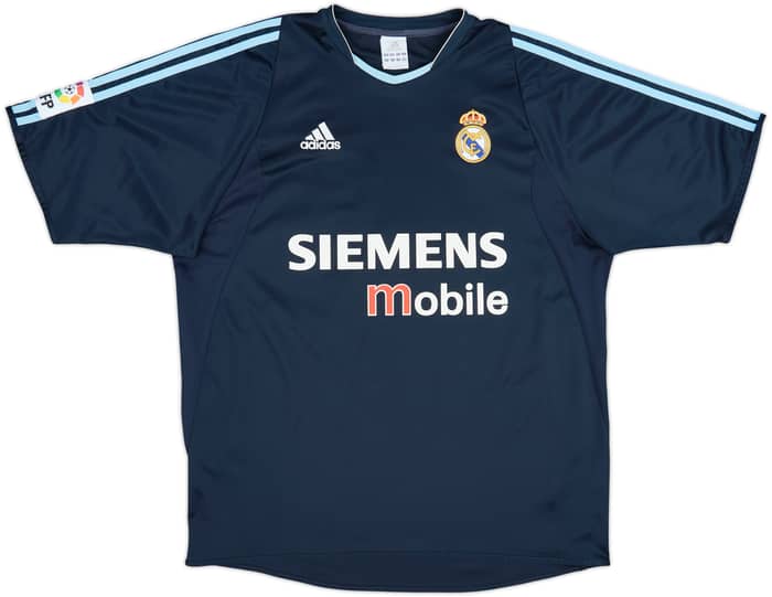 2003-04 Real Madrid Away Shirt Beckham #23 - 8/10 - (L)