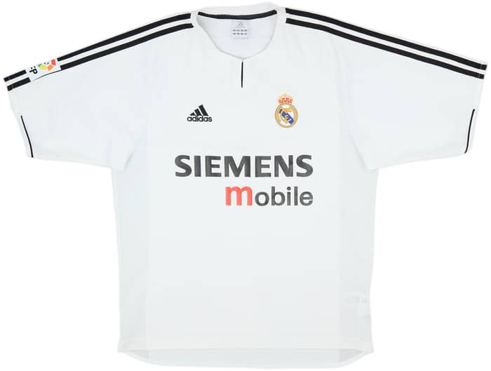 2003-04 Real Madrid Camiseta Local Zidane #5 - 8/10 - (M)