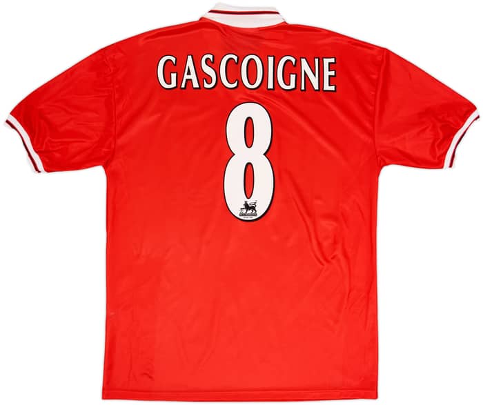1998-99 Middlesbrough Camiseta Local Gascoigne #8 - 8/10 - (XL)