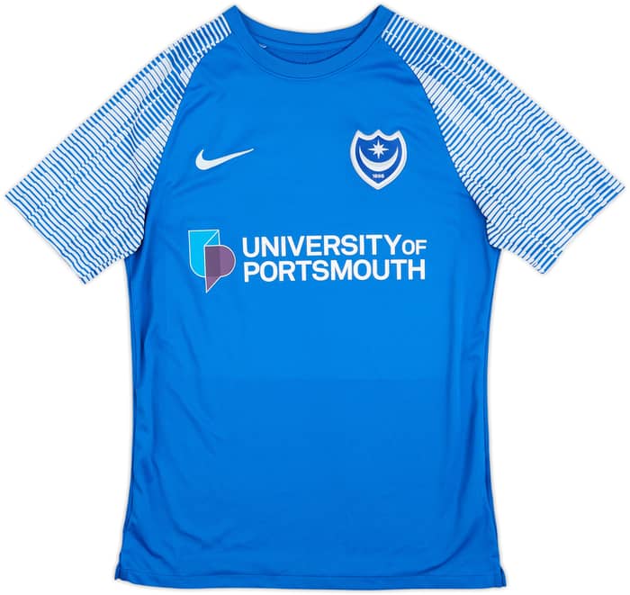 2022-23 Portsmouth Home Shirt - 10/10 - (M)