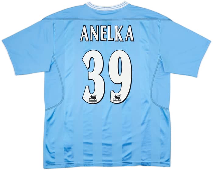 2003-04 Manchester City Home Shirt Anelka #39 - 8/10 - (XL)