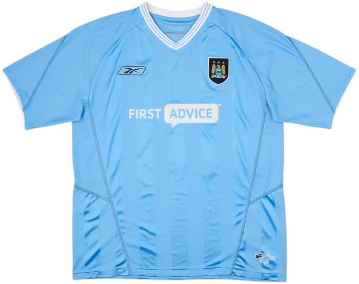 2003-04 Manchester City Home Shirt Anelka #39 - 8/10 - (XL)