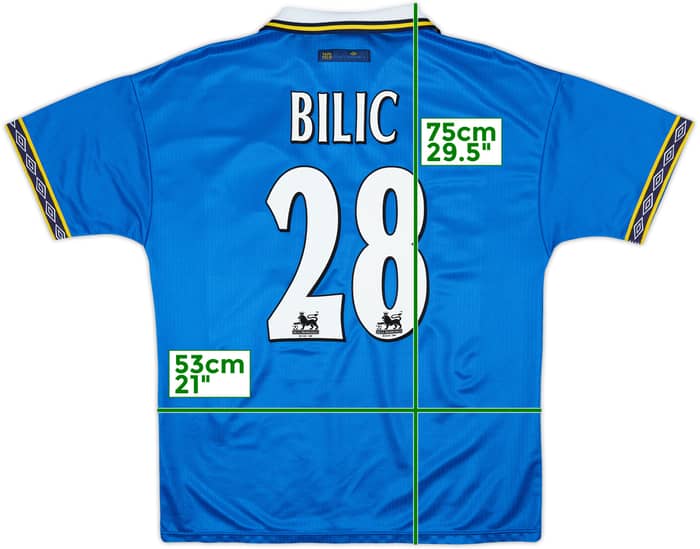 1997-99 Everton Home Shirt Bilic #28 - 8/10 - (L)