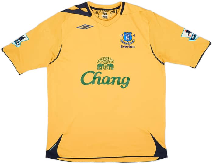 2006-07 Everton Third Shirt Davies #10 - 7/10 - (L)