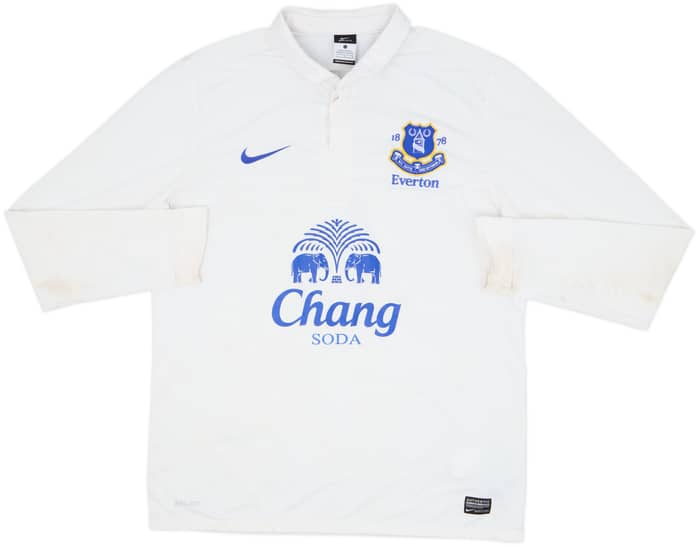 2012-13 Everton Third L/S Shirt #6 - 5/10 - (L)