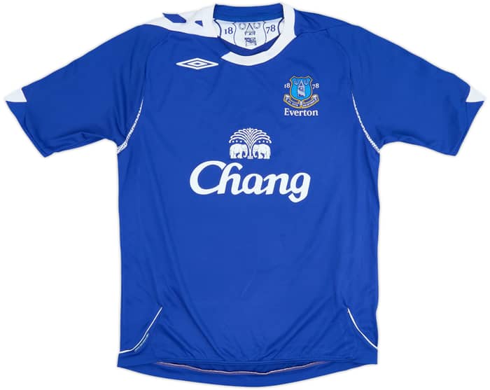 Camiseta de local del Everton 2006-07 Osman #21 - 6/10 - (M)