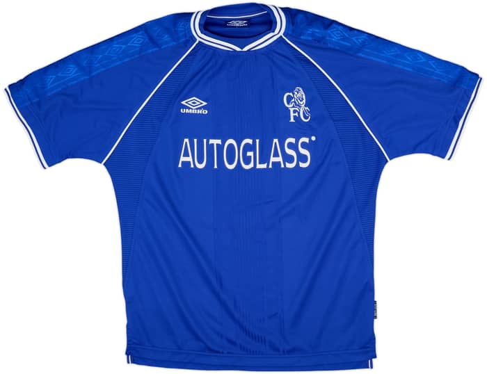 1999-01 Chelsea Camiseta Local Zola #25 - 9/10 - (L)