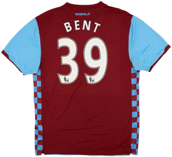 Camiseta de local del Aston Villa 2010-11 Bent #39 - 6/10 - (L)