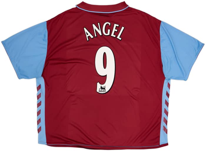 Camiseta de local del Aston Villa 2006-07 Angel #9 - 8/10 - (3XL)