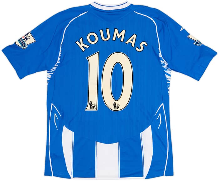 2007-08 Wigan Home Shirt Koumas #10 (M)
