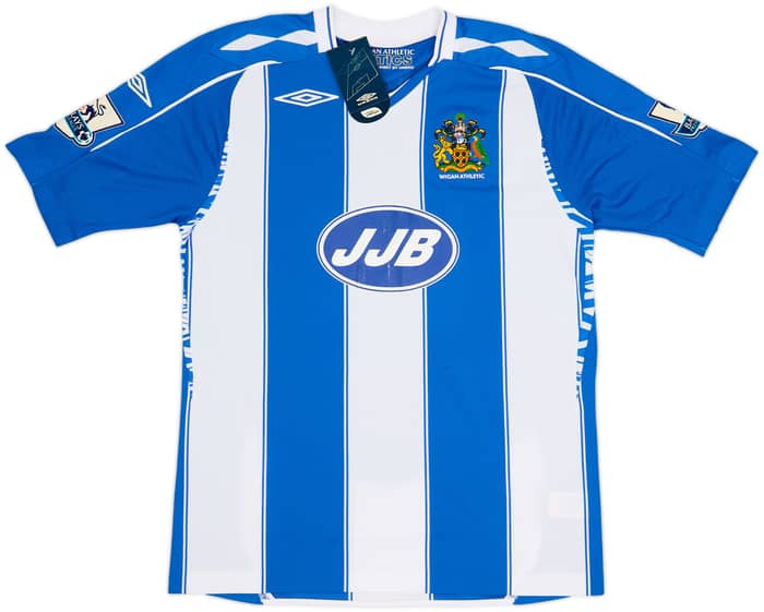 2007-08 Wigan Home Shirt Koumas #10 (M)