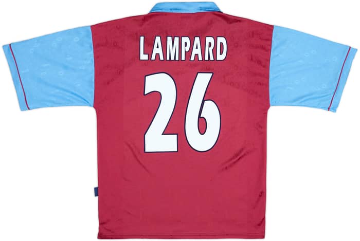 1995-97 West Ham Centenario Camiseta Local Lampard #26 - 9/10 - (M)