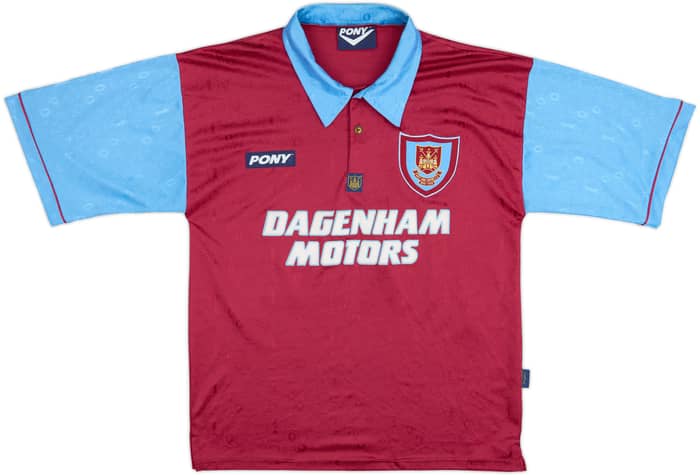 1995-97 West Ham Centenario Camiseta Local Lampard #26 - 9/10 - (M)
