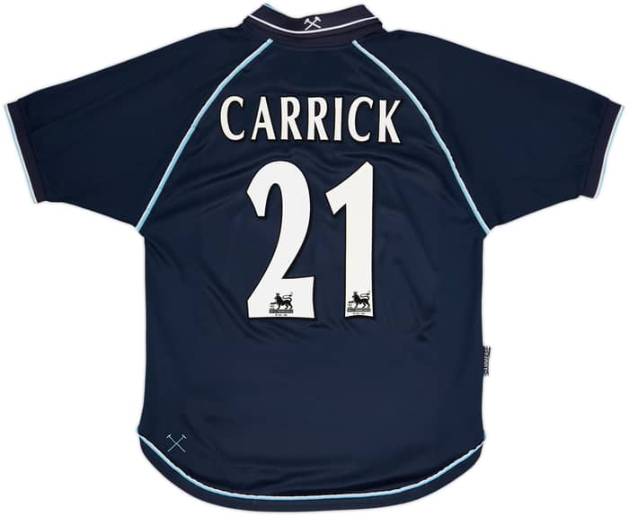 1999-01 West Ham Third Shirt Carrick #21 - 8/10 - (M)