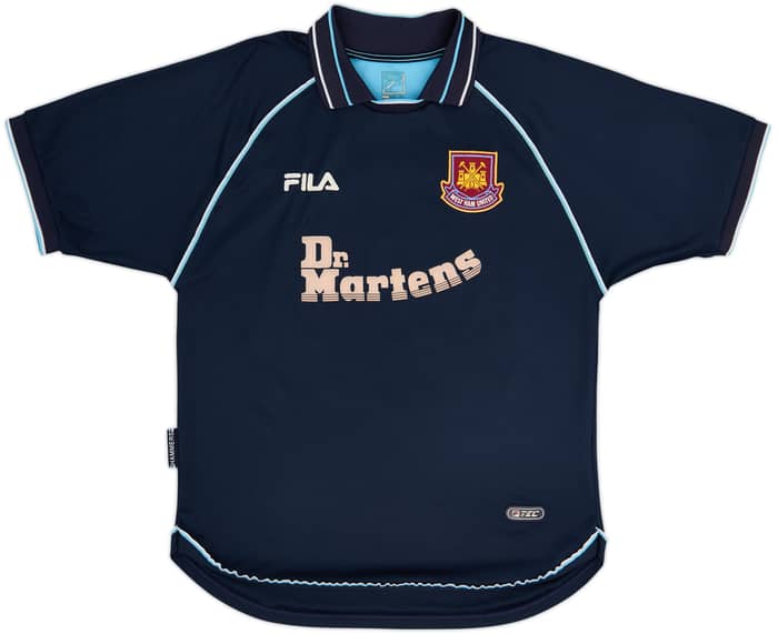 1999-01 West Ham Third Shirt Carrick #21 - 8/10 - (M)