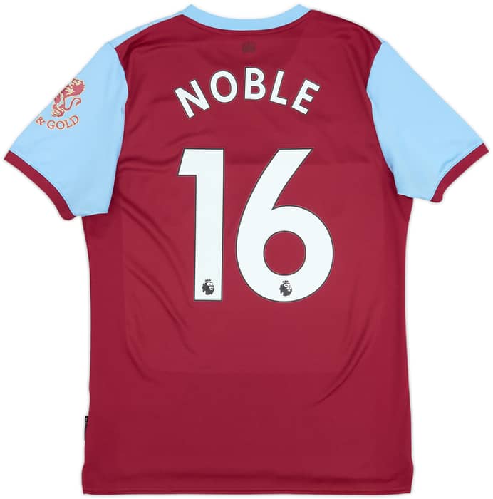 2019-20 West Ham Home Shirt Noble #16 - 8/10 - (M)