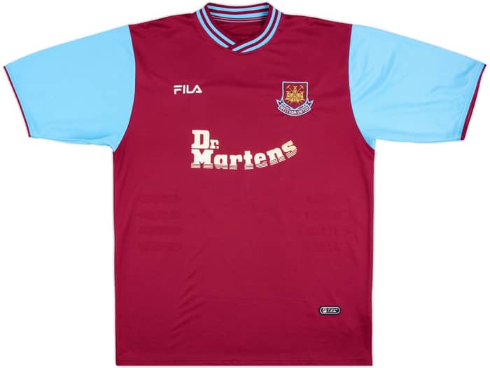1999-01 West Ham Home Shirt Di Canio #10 - 8/10 - (XL)