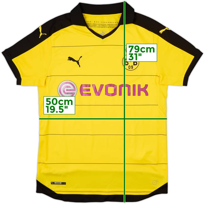 2015-16 Borussia Dortmund Home Shirt - 10/10 - (M)