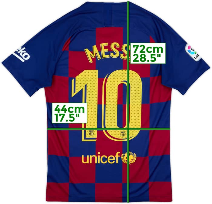 2019-20 Barcelona Camiseta de local Messi #10 - 8/10 - (S)