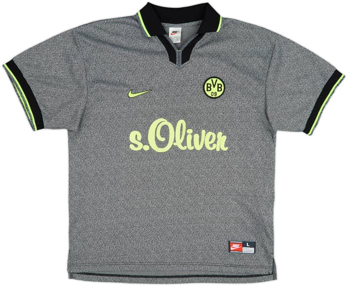 1997-98 Borussia Dortmund Away Shirt Kohler #5 - 5/10 - (L)