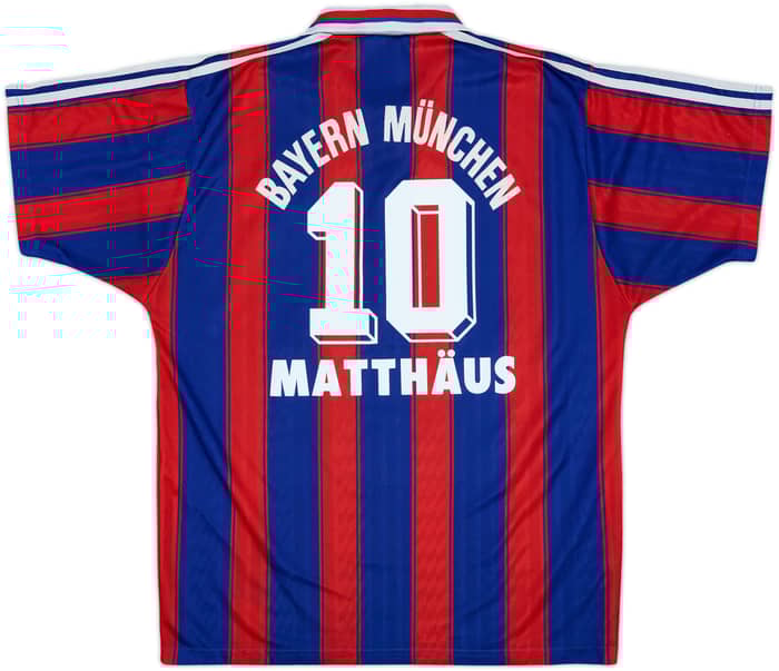 1995-97 Bayern Múnich Camiseta Local Matthaus #10 - 7/10 - (M)