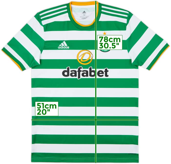 2020-21 Celtic Home Shirt - 10/10 - (M)
