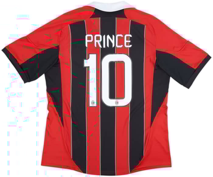 2012-13 AC Milan Home Shirt Prince #10 - 6/10 - (XL)
