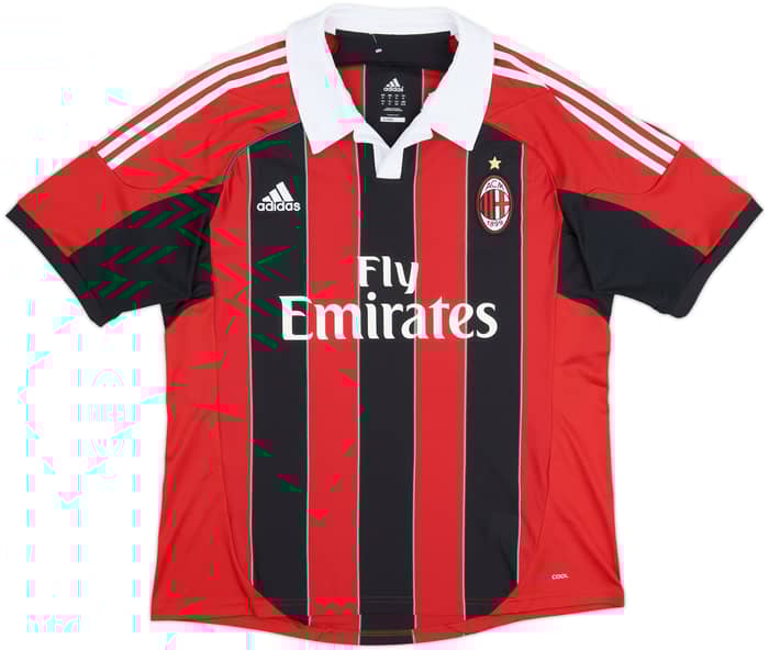 2012-13 AC Milan Home Shirt Prince #10 - 6/10 - (XL)