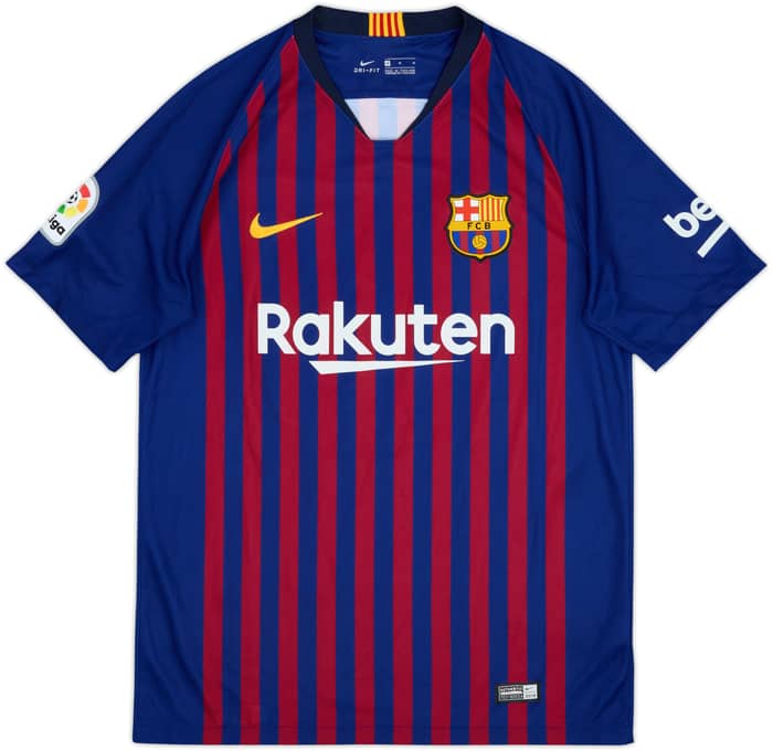 2018-19 Barcelona Local Camiseta Messi #10 - 7/10 - (M)