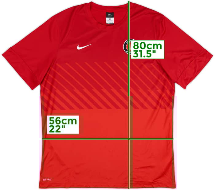 Camiseta Nike de entrenamiento del Charlton 2013-14 - 8/10 - (XL)