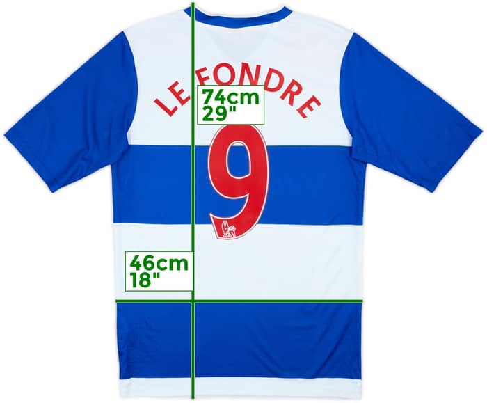 2012-13 Reading Home Shirt Le Fondre #9 - 7/10 - (M)