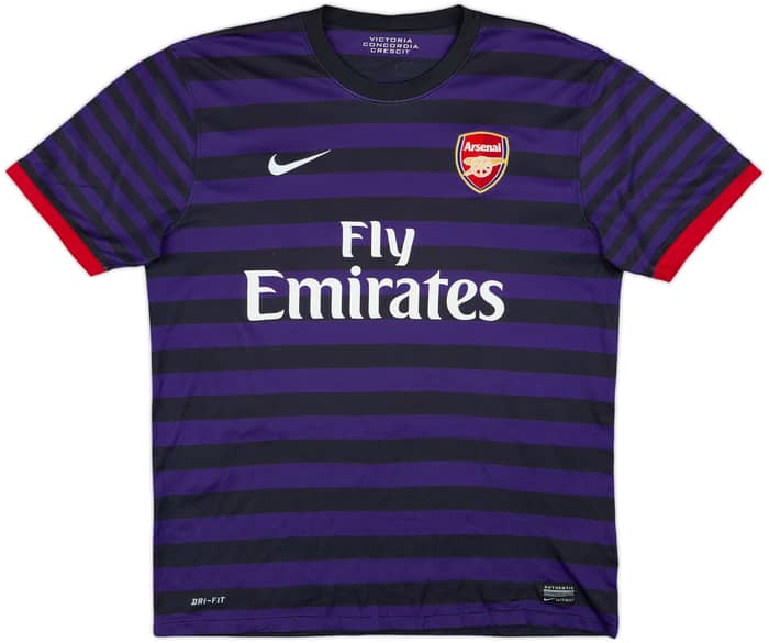 2012-13 Arsenal Away Shirt Arteta #8 - 7/10 - (L)