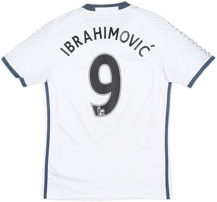 2016-17 Manchester United Third Shirt Ibrahimovic #9 - 5/10 - (XS)