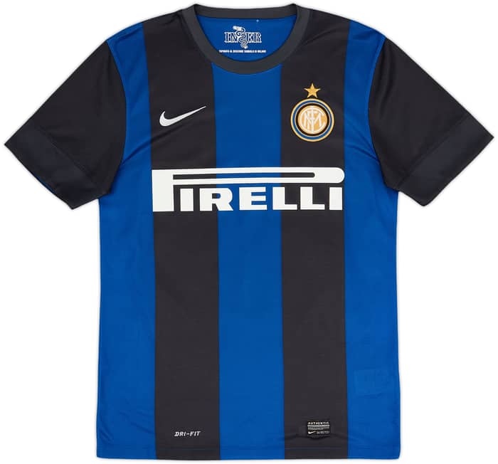 Camiseta de local del Inter Milan 2012-13 Milito #22 - 7/10 - (S)