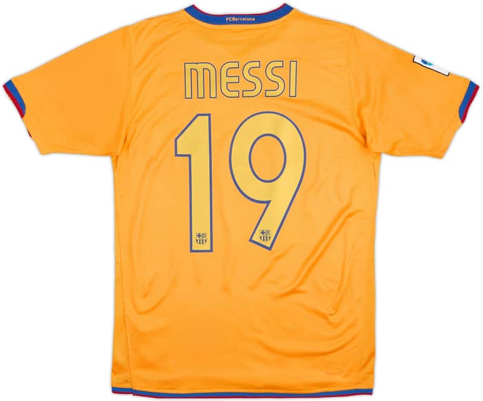 2006-08 Barcelona Away Shirt Messi #19 - 6/10 - (S)